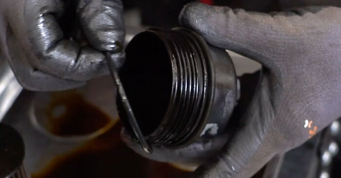 Changing of Oil Filter on Zafira C P12 2011 won't be an issue if you follow this illustrated step-by-step guide