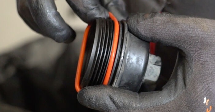 Replacing Oil Filter on Zafira C P12 2013 1.4 (75) by yourself