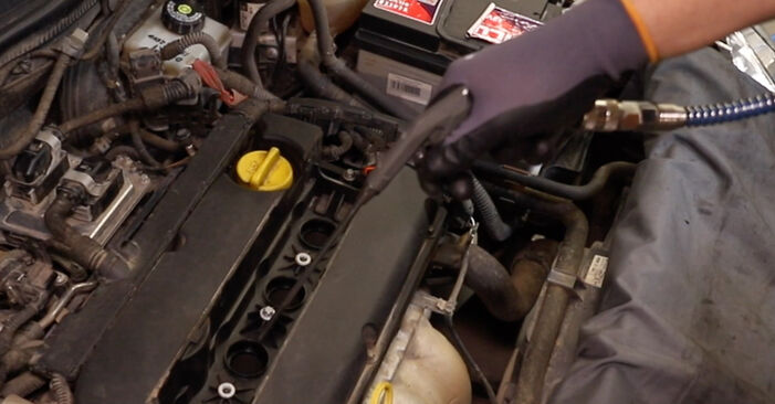 How to remove VAUXHALL ASTRA 1.9 CDTI (L48) 2008 Ignition Coil - online easy-to-follow instructions