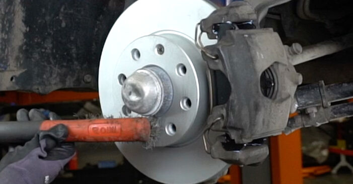 Step-by-step recommendations for DIY replacement VAUXHALL NOVA Hatchback 1985 1.4 S Brake Discs