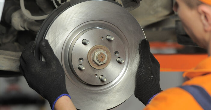 HONDA CIVIC VII Saloon (ES) 1.4 2002 Brake Discs replacement: free workshop manuals