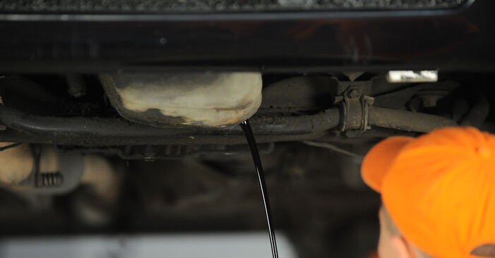 VW Gol G2 1.9 D 1996 Ölfilter wechseln: Gratis Reparaturanleitungen