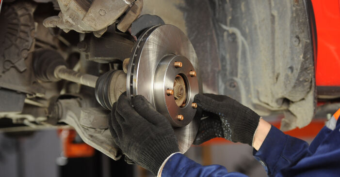 DIY replacement of Brake Discs on MAZDA 5 (CR19) 1.8 (CR19) 2007 is not an issue anymore with our step-by-step tutorial