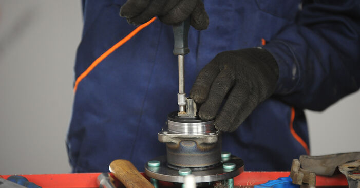 Changing Wheel Bearing on MAZDA 3 (BK) 2.3 MPS Turbo (BK14) 2006 by yourself