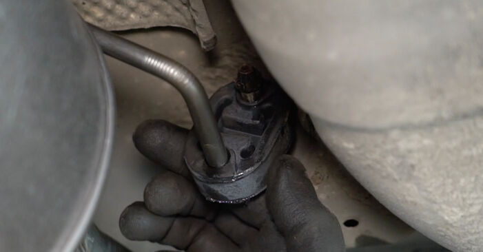 Replacing Muffler on Nissan Note E11 2007 1.4 by yourself