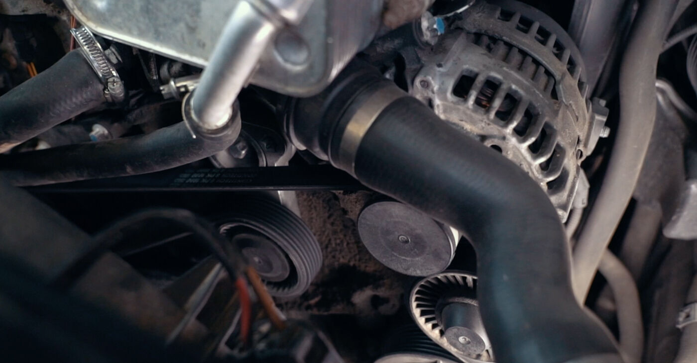 How to replace Alternator belt - step-by-step manuals and video guides