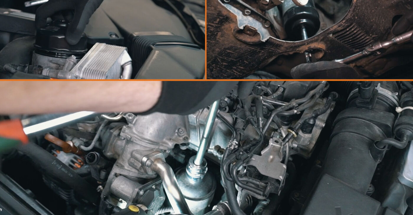 How to change Oil Filter - free PDF and video manuals