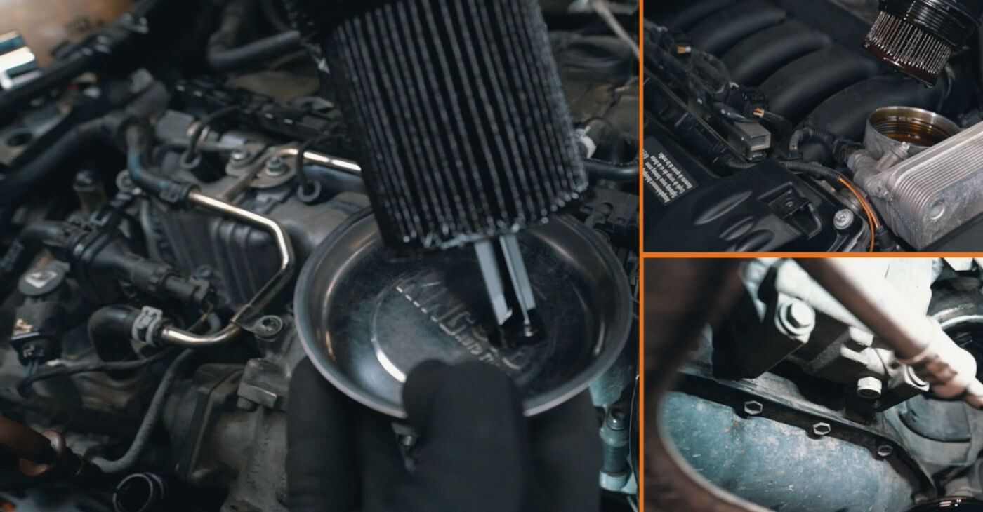 How to replace Oil filters - step-by-step manuals and video guides