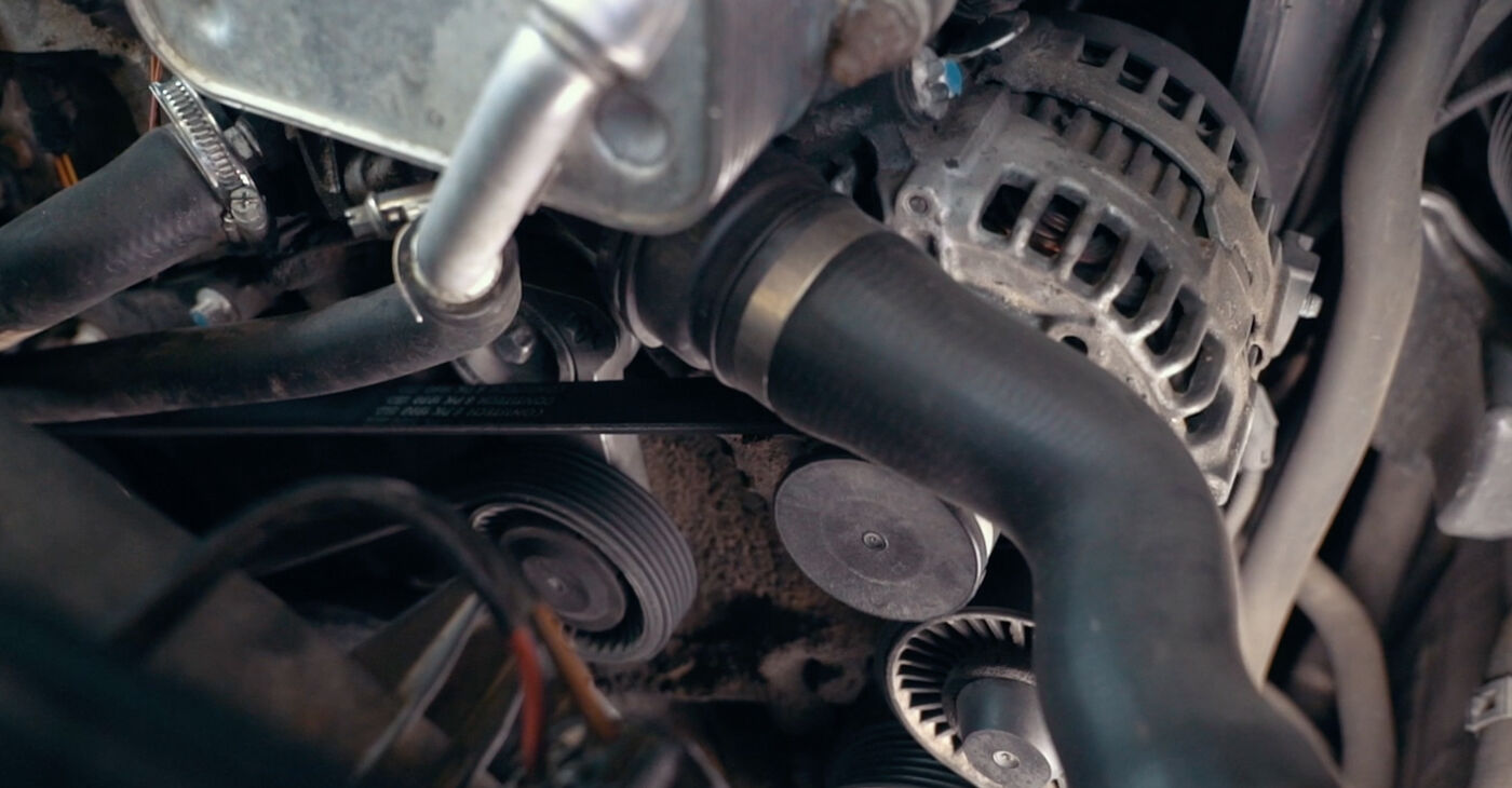 How to replace Tensioner pulley - step-by-step manuals and video guides