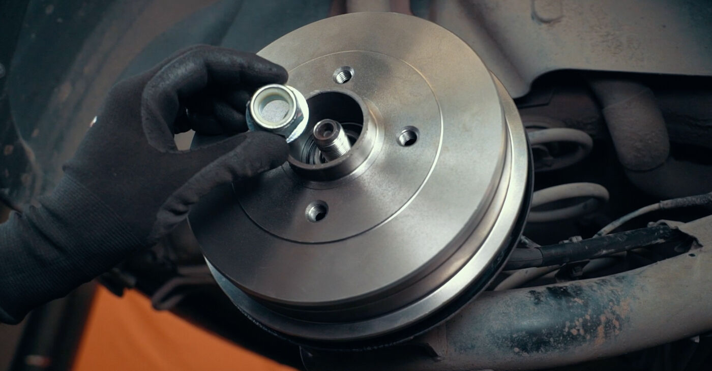 Brake Drum replacement on your car: free workshop manuals