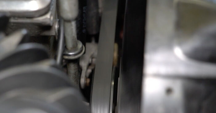 Changing of Poly V-Belt on Mercedes E Class W124 1993 won't be an issue if you follow this illustrated step-by-step guide