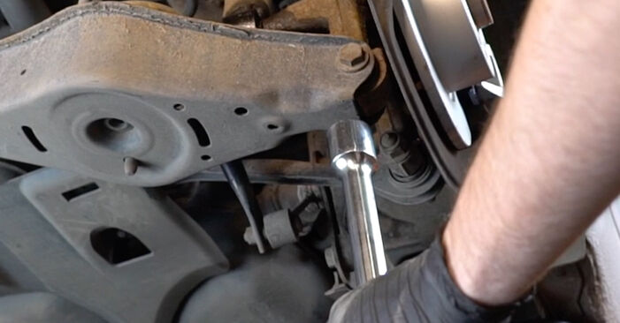 How to change Shock Absorber on VW PASSAT Estate Van (365) 2012 - tips and tricks