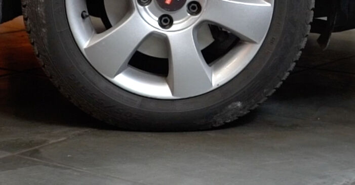 Changing Brake Discs on AUDI A3 Hatchback (8P1) 2.0 TDI 2006 by yourself
