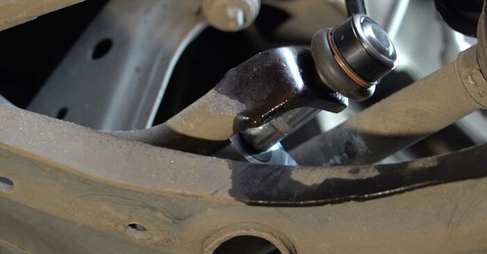 Fiesta Mk6 Saloon 1.6 Ti 2021 Anti Roll Bar Links DIY replacement workshop manual