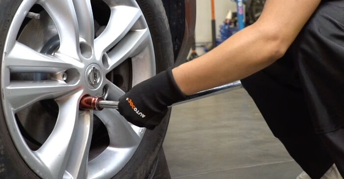 How to remove NISSAN MAXIMA 3.5 2012 Brake Pads - online easy-to-follow instructions