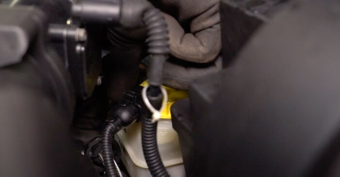 Πώς να αντικαταστήσετε VW GOLF Ελαστικοί σωλήνες φρένων (μαρκούτσια) - εγχειρίδια βήμα προς βήμα και οδηγοί βίντεο