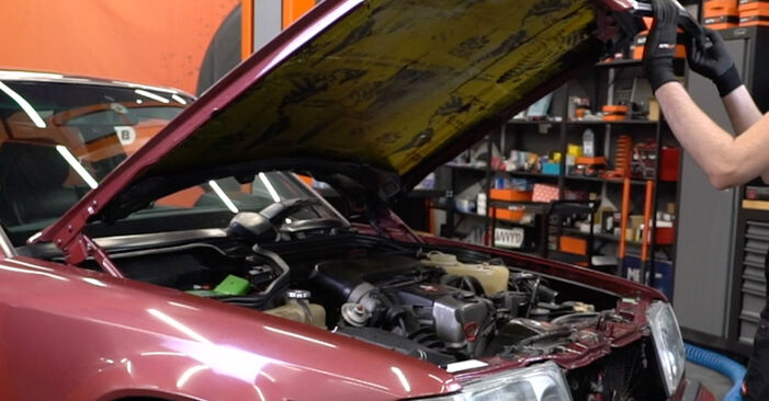 How to change Shock Absorber on Mercedes E Class W124 1993 - free PDF and video manuals