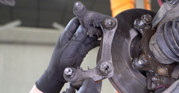 MEGANE II Saloon (LM0/1_) 1.4 2014 Brake Discs DIY replacement workshop manual