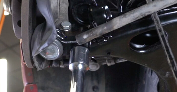 Replacing Control Arm on Mercedes S124 (W124) 1986 250 D 2.5 (124.185) by yourself