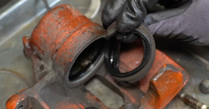 MERCEDES-BENZ 123 SERIES Bremsekaliber Reparationssæt gør-det-selv udskiftnings værksted manual