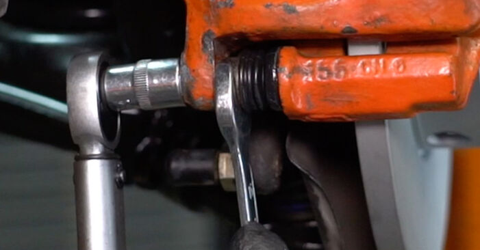 Mercedes A124 E 200 2.0 (124.060) 1995 Bremssattel Reparatursatz wechseln: Gratis Reparaturanleitungen