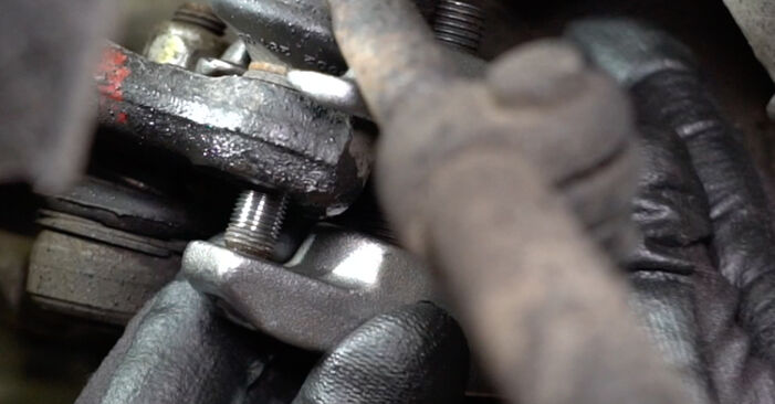 Replacing Inner Tie Rod on Mercedes S124 (W124) 1986 250 D 2.5 (124.185) by yourself