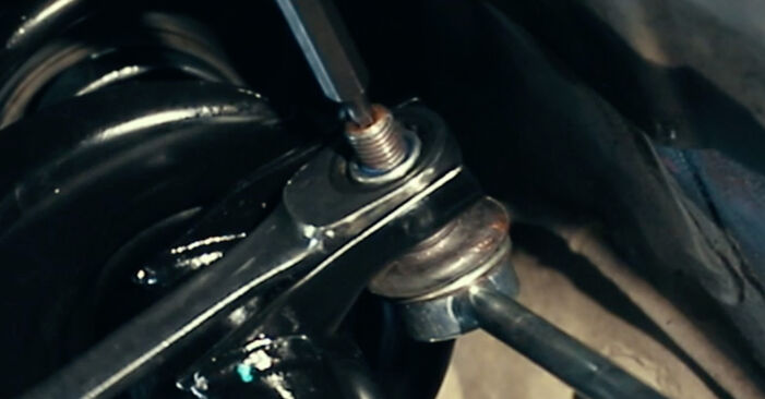 Wie lange benötigt das Auswechseln der Teile: Koppelstange beim VW Golf 6 Cabrio 2013 - Detailliertes PDF-Tutorial