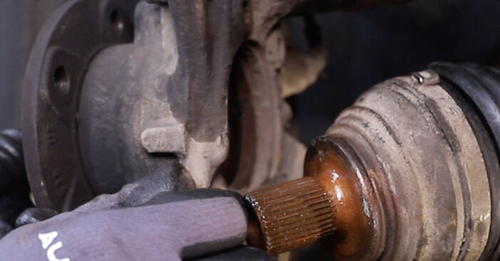 How to change Wheel Bearing on VW Passat B8 3G Saloon 2014 - free PDF and video manuals