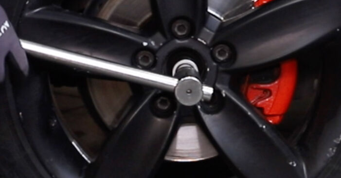 How to change Wheel Bearing on VW Passat B8 3G Saloon 2014 - free PDF and video manuals