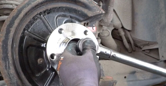 Changing of Wheel Bearing on Seat Altea XL 2014 won't be an issue if you follow this illustrated step-by-step guide