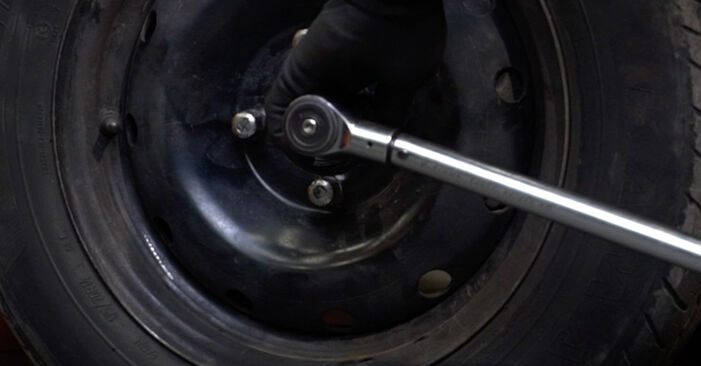 PEUGEOT 307 Bremseskiver trin-for-trin udskiftnings manual