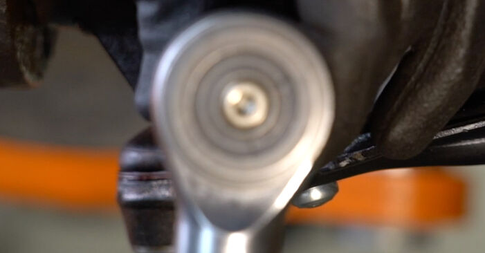 Schrittweise Anleitung zum eigenhändigen Ersatz von Peugeot 206 CC 2004 1.6 16V (2DNFUF, 2DNFUR) Radlager