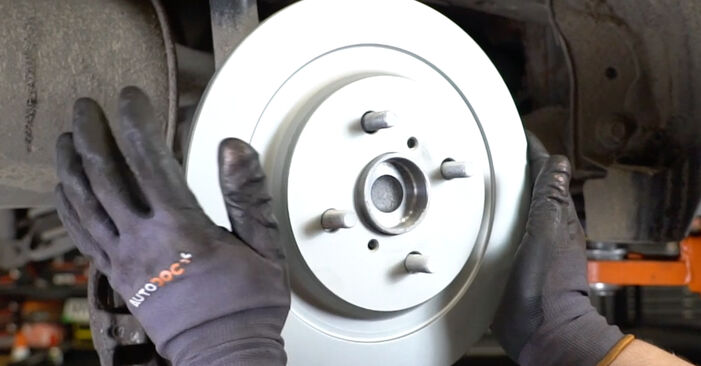 How to change Brake Discs on TOYOTA VIOS/YARIS Saloon (ZSP9_, NCP9_) 2005 - free PDF and video manuals