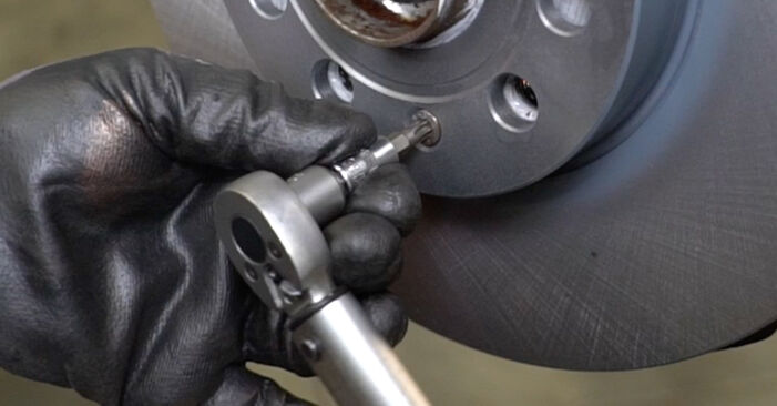 VW CADDY Bremseskiver trin-for-trin udskiftnings manual