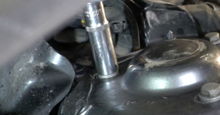 Replacing Shock Absorber on Audi A3 8V7 2023 2.0 TDI by yourself