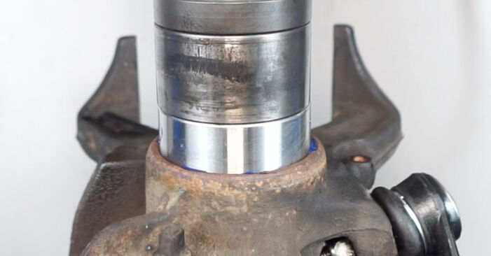 Changing of Wheel Bearing on VW Bora 1j2 1998 won't be an issue if you follow this illustrated step-by-step guide