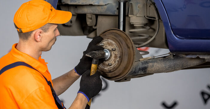 DIY replacement of Wheel Bearing on FORD FUSION (JU_) 1.6 2005 is not an issue anymore with our step-by-step tutorial
