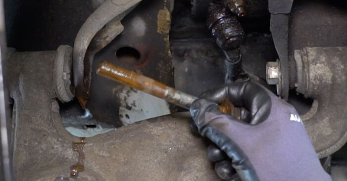 How to remove MERCEDES-BENZ 190 D 2.5 (201.126) 1986 Control Arm - online easy-to-follow instructions