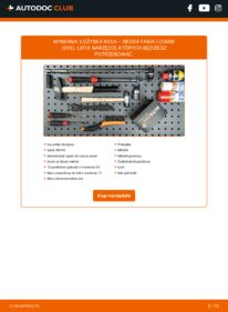 Jak wymienić Łożysko koła Fabia I Combi (6Y5) 1.4 16V