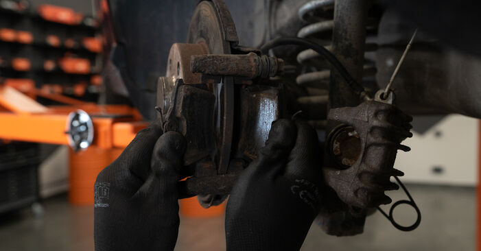 Changing of Brake Pads on Polo 6n1 1996 won't be an issue if you follow this illustrated step-by-step guide
