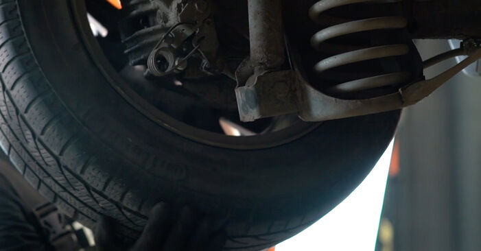 Changing Brake Pads on SEAT IBIZA SPORTCOUPE Box Body / Hatchback (6J1) 1.6 TDI 2011 by yourself
