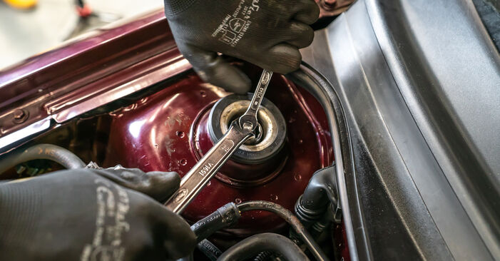 Wie lange braucht der Teilewechsel: Domlager am VW New Beetle Cabrio 2010 - Einlässliche PDF-Wegleitung
