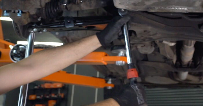 How to remove SKODA OCTAVIA 1.9 TDI 2004 Control Arm - online easy-to-follow instructions