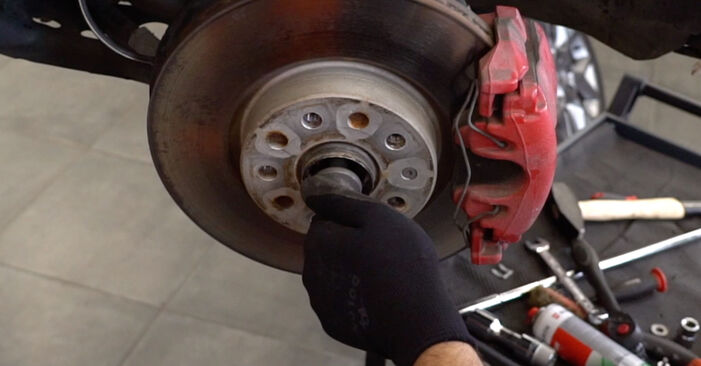 How to replace VW CC (358) 2.0 TDI 2012 Strut Mount - step-by-step manuals and video guides