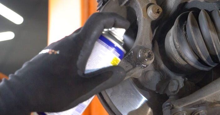 Mudar Discos de Travão no Peugeot 207 cc 2015 não será um problema se você seguir este guia ilustrado passo a passo