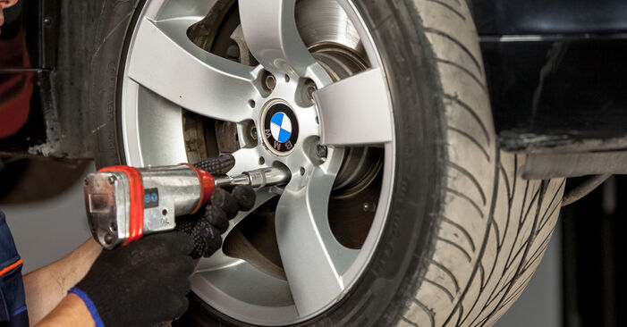 BMW 6 SERIES Amortizatoriaus Atraminis Guolis savarankiško keitimo instrukcija