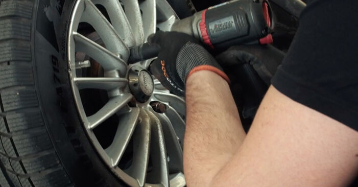 Ford Fusion ju2 1.4 2004 Stoßdämpfer wechseln: Gratis Reparaturanleitungen