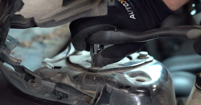 Wie lange benötigt das Auswechseln der Teile: Federn beim Ford Focus Mk2 Kombi 2012 - Detailliertes PDF-Tutorial
