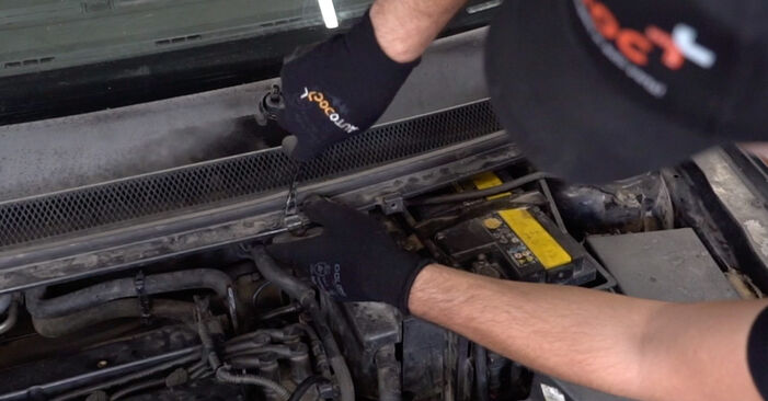 How to remove FORD C-MAX 1.8 2007 Shock Absorber - online easy-to-follow instructions