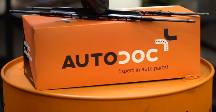Come cambiare Tergicristalli posteriore e anteriore su VW Caddy Alltrack Kombi 2.0 TDI 2015 - manuali PDF e video gratuiti